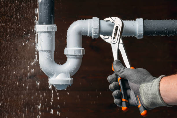 Professional Plumbing technician working in Hudson, IL